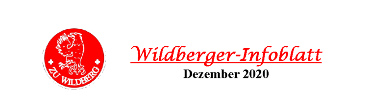 Wildberger Infoblatt Dezember 2020 Logo